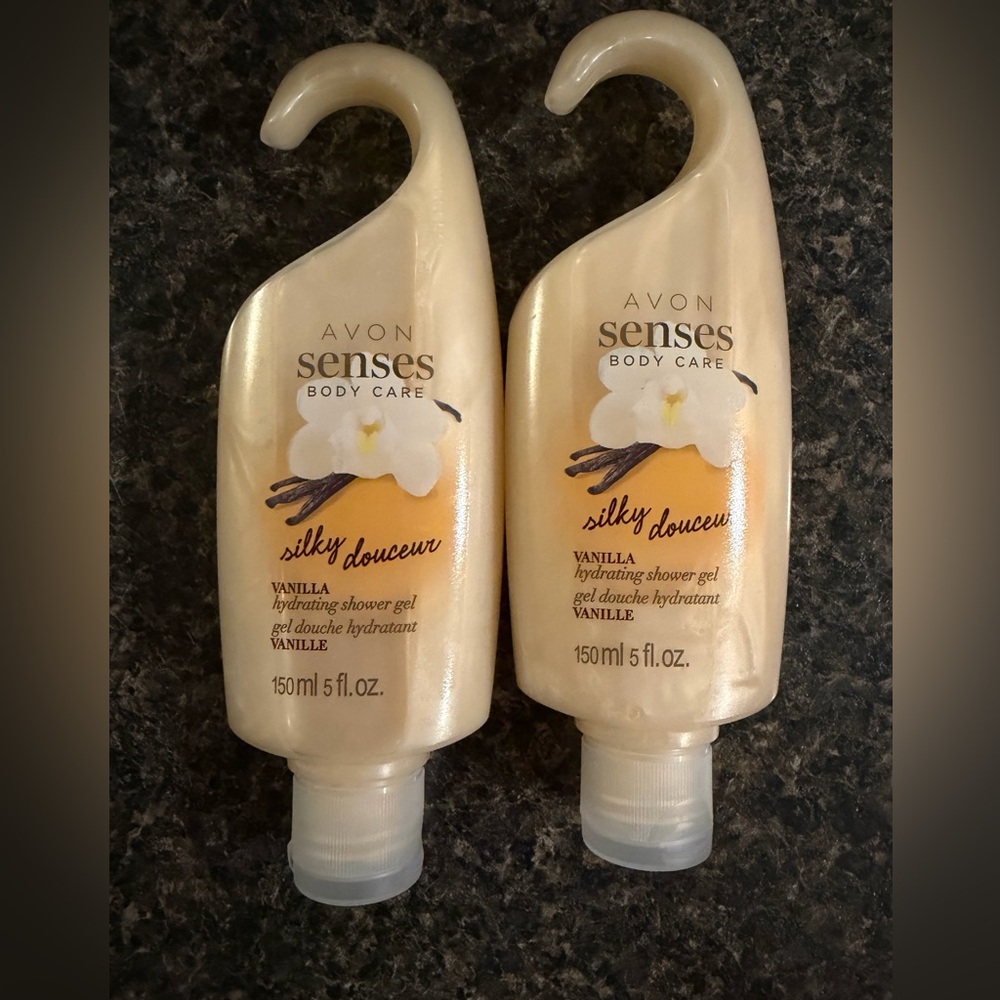 VANILLA Avon Body Wash Senses Brown Sugar Woods Body Wash ORIGINAL BOTTLE Vtg